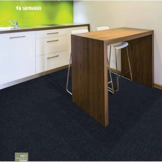 Ковровое покрытие Sintelon Global Urb 44811 Синий