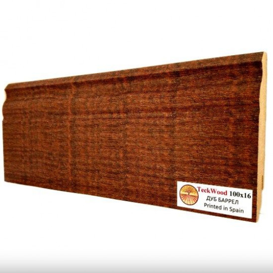 Плинтус напольный МДФ TeckWood Дуб Баррел (Oak Barrel) (100x16) Плинтус напольный МДФ TeckWood Дуб Баррел (Oak Barrel) (100x16)