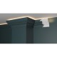 Плинтус потолочный из дюрополимера Белая Лепнина Decor-Dizayn DD508
