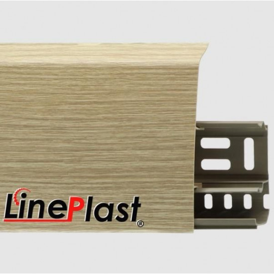 Плинтус напольный LinePlast Эш вайт Мелинга LS010 Плинтус напольный LinePlast Эш вайт Мелинга LS010