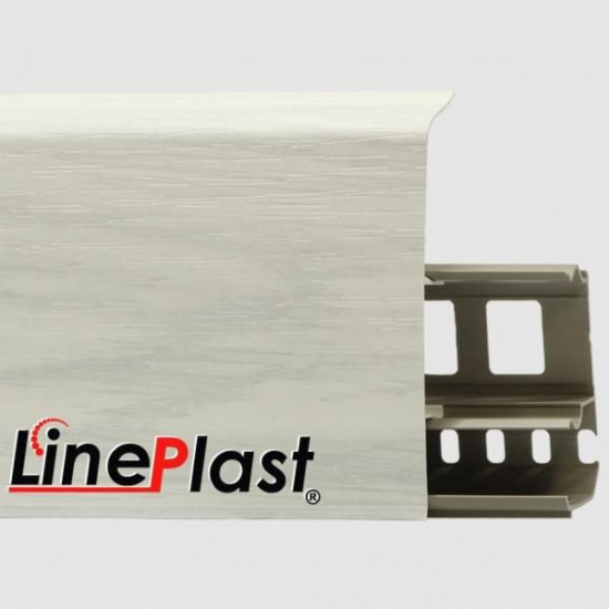 Плинтус напольный LinePlast Груша светлая LS011 Плинтус напольный LinePlast Груша светлая LS011