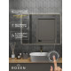 Зеркало Roxen Frida 120х70 в металлической раме