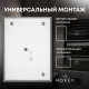 Зеркало Roxen Frida 90х70 в металлической раме