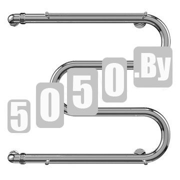 Полотенцесушитель Terminus М-образный AISI 32 с полкой
