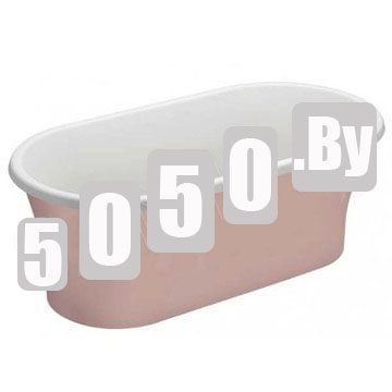 Акриловая ванна Polimat Amona New розовая 150х75