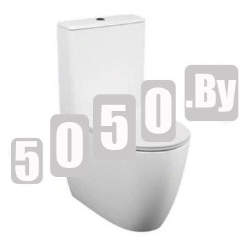 Напольный унитаз безободковый Vitra Sento 9830B003-7203 (сиденье Soft Close)