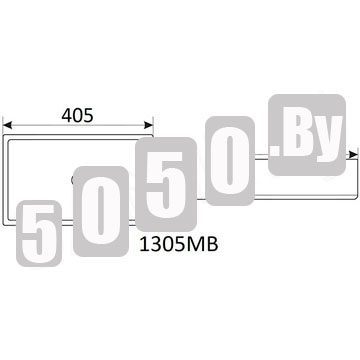 Умывальник CeramaLux 1305MB / 9103MB / 9396MB / 9396-1МВ