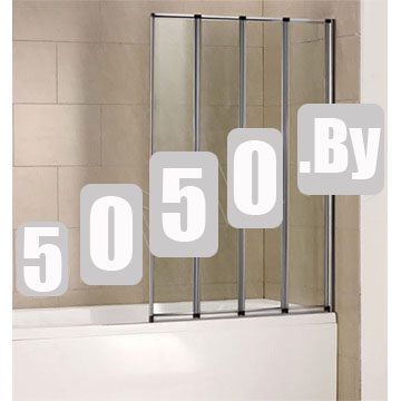 Душевая шторка на ванну Good Door SCREEN GR4-100 C-CH профиль хром