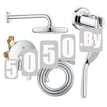 Душевая система скрытого монтажа Grohe Eurosmart 124440