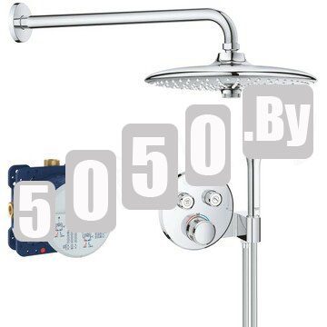 Душевая система скрытого монтажа Grohe Grohtherm SmartControl 34744000