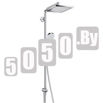 Душевая стойка Hansgrohe Crometta E 240 1jet Showerpipe Reno EcoSmart 27289000