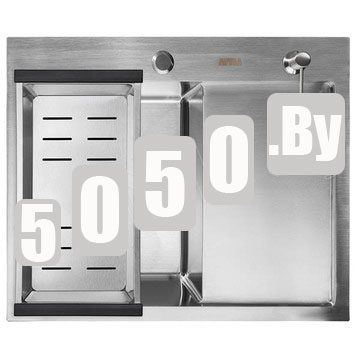 Кухонная мойка Avina HM5848 с коландером и дозатором