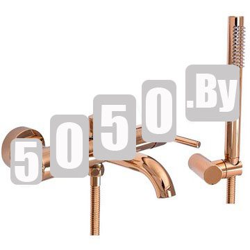 Смеситель для ванны PEA Lungo Rose Gold B6695