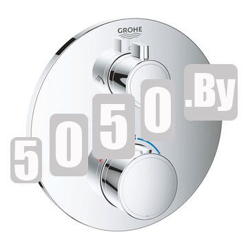 Смеситель встраиваемый Grohe Grohtherm 24076000 термостатический (2 функции)