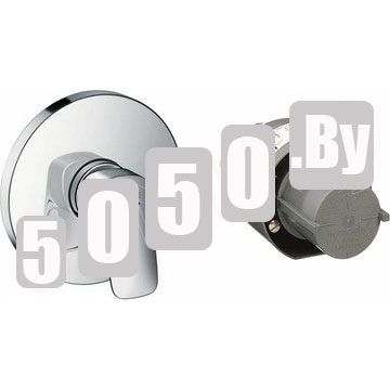 Смеситель встраиваемый Hansgrohe Logis 71666000 (1 функция)