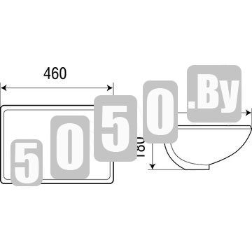 Умывальник WeltWasser WW Deilbach 6007 / 6008