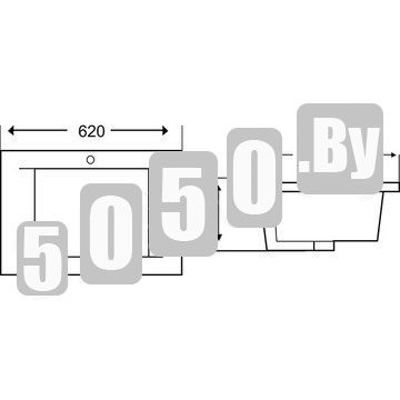 Умывальник WeltWasser WW Deilbach 7505