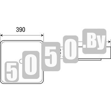 Умывальник WeltWasser WW Elbach 2196 / 2195