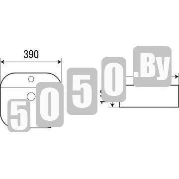 Умывальник WeltWasser WW Elbach 2230 / 2231