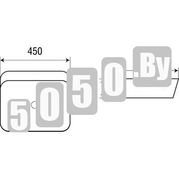 Умывальник WeltWasser WW Elbach 2242 / 2243 / 22434