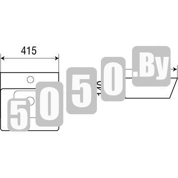 Умывальник WeltWasser WW Elbach 2252 / 2253