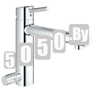 Смеситель для кухонной мойки Grohe Concetto 31209001 с запорным вентилем