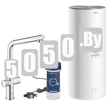 Смеситель для кухонной мойки Grohe Red Duo 30325001 / 30325DC1 в комплекте с бойлером