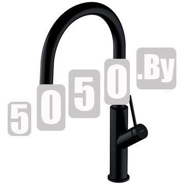 Смеситель для кухонной мойки Omnires Bend BE6455BL