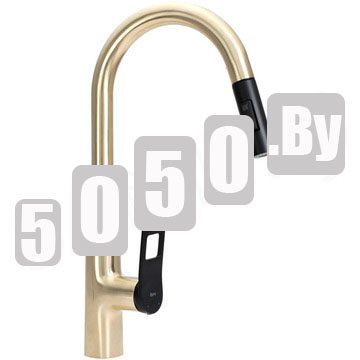 Смеситель для кухонной мойки Rea Soul Gold Black REA-B6205