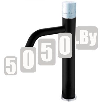 Смеситель для умывальника Boheme Stick 122-B-MR-W Black White