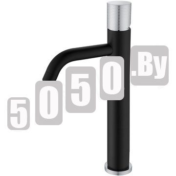 Смеситель для умывальника Boheme Stick 122-BCR.2 Black Touch Chrome