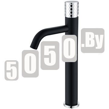 Смеситель для умывальника Boheme Stick 122-BCR Black Diamond Chrome