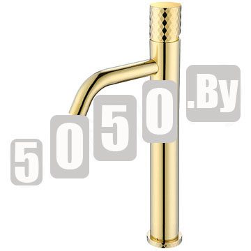 Смеситель для умывальника Boheme Stick 122-GG Gold Diamond