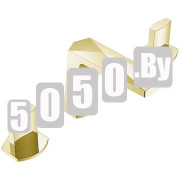 Смеситель для умывальника Boheme Venturo 150-MG-ICE Matt Gold