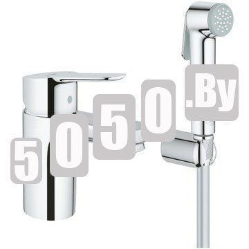 Смеситель для умывальника Grohe BauEdge 23757000 с гигиеническим душем