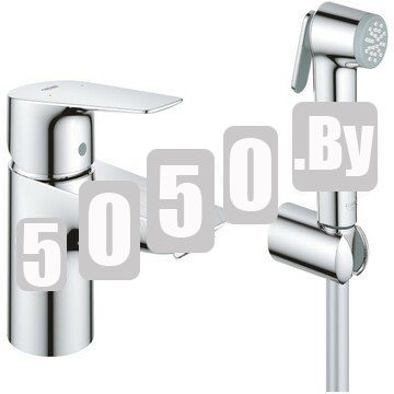 Смеситель для умывальника Grohe BauEdge 23757001 с гигиеническим душем