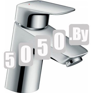 Смеситель для умывальника Hansgrohe Logis 71070000 с донным клапаном