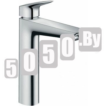 Смеситель для умывальника Hansgrohe Logis 71090000 с донным клапаном