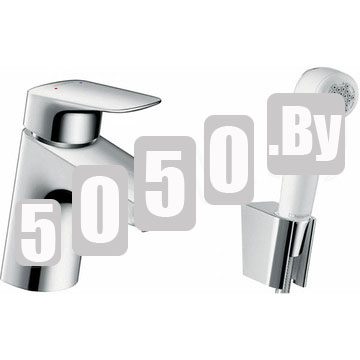 Смеситель для умывальника Hansgrohe Logis 71290000 с гигиеническим душем