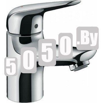 Смеситель для умывальника Hansgrohe Novus 71020000 с донным клапаном