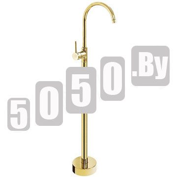 Смеситель для умывальника PEA Lungo Ortis Gold B4890 напольный