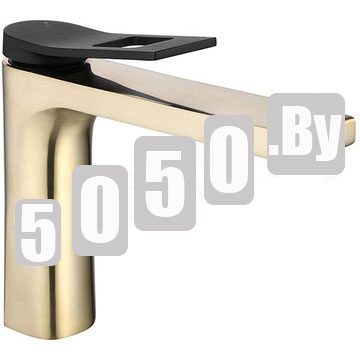 Смеситель для умывальника PEA Soul Gold Black B9960