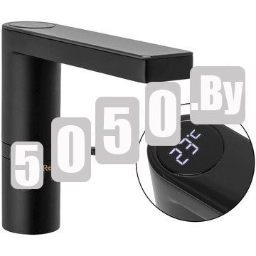 Смеситель для умывальника Rea Amar LCD Black Matt