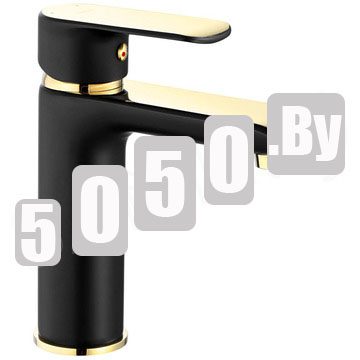 Смеситель для умывальника Rea Bloom Black Gold REA-B9933