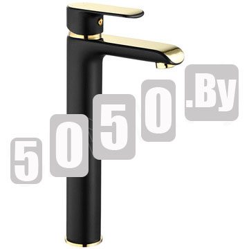 Смеситель для умывальника Rea Bloom Black Gold REA-B9936