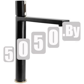 Смеситель для умывальника Rea Icon Black Gold REA-B5681