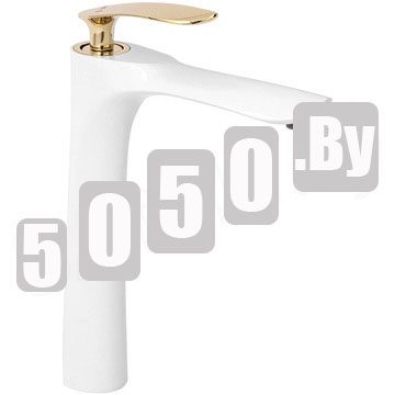 Смеситель для умывальника Rea Orbit White Gold REA-B2053