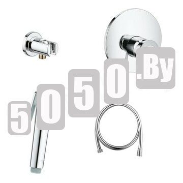 Смеситель встраиваемый Grohe BauClassic 29048000 с гигиеническим душем Tempesta-F Trigger Spray 30 27512001