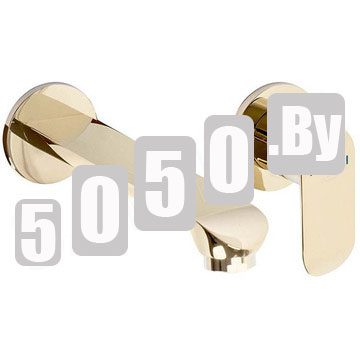 Смеситель встраиваемый PEA Hyper Gold + Box B2060 для умывальника